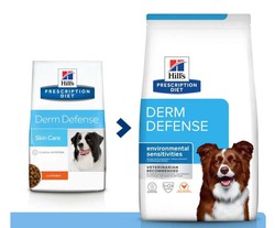 Сухой диетический корм для собак Hills Derm Defense для защиты кожи