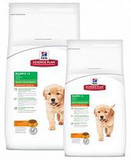 Сухой корм для щенков крупных пород Hills Science Plan Puppy Large Breed