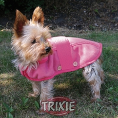 Попона для собак Trixie Лили, искусственная кожа, розовая, 30 см