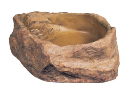 Поилка для террариумов Water Dish камень, 12 х 9 х 3,2 см