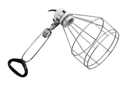 Светильник на зажиме с керамическим патроном для террариумов Exo Terra Wire Laght малый