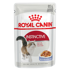 Консервированный корм для взрослых кошек профилактика МКБ Royal Canin Instinctive кусочки в желе