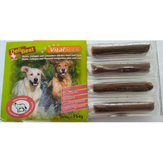 Лакомство для собак Delibest Vital Sticks витаминный комплекс с биотином, коллагеном и льняным семенем