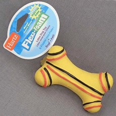 Игрушка для собак Hartz  Flexa Foam Small Dog гантель, трехгранная, латекс с наполнителем, маленькая