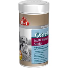 Витамины для пожилых собак 8 в 1 Excel Multi Vitamin Senior Мульти 70 таблеток