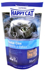 Лакомство для кошек Happy Cat, печенье для укрепления зубов, 50 г