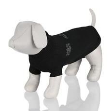 Свитер для собак Trixie Кингстон, черный, стразы, 25 см