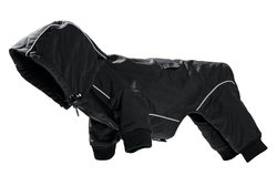 Комбинезон для собак Hunter Helsinki 4 лапы, черный, 35-40 см