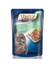 Консервированный корм для взрослых кошек Stuzzy Speciality с курицей и ветчиной 100 г 24 шт
