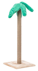 Угловая когтеточка-столбик для кошек Пушок Пальма 1м, 40x40x100см.