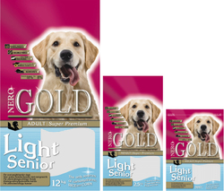 Сухой корм для пожилых собак Nero Gold Super Premium Senior/Light с индейкой и рисом 