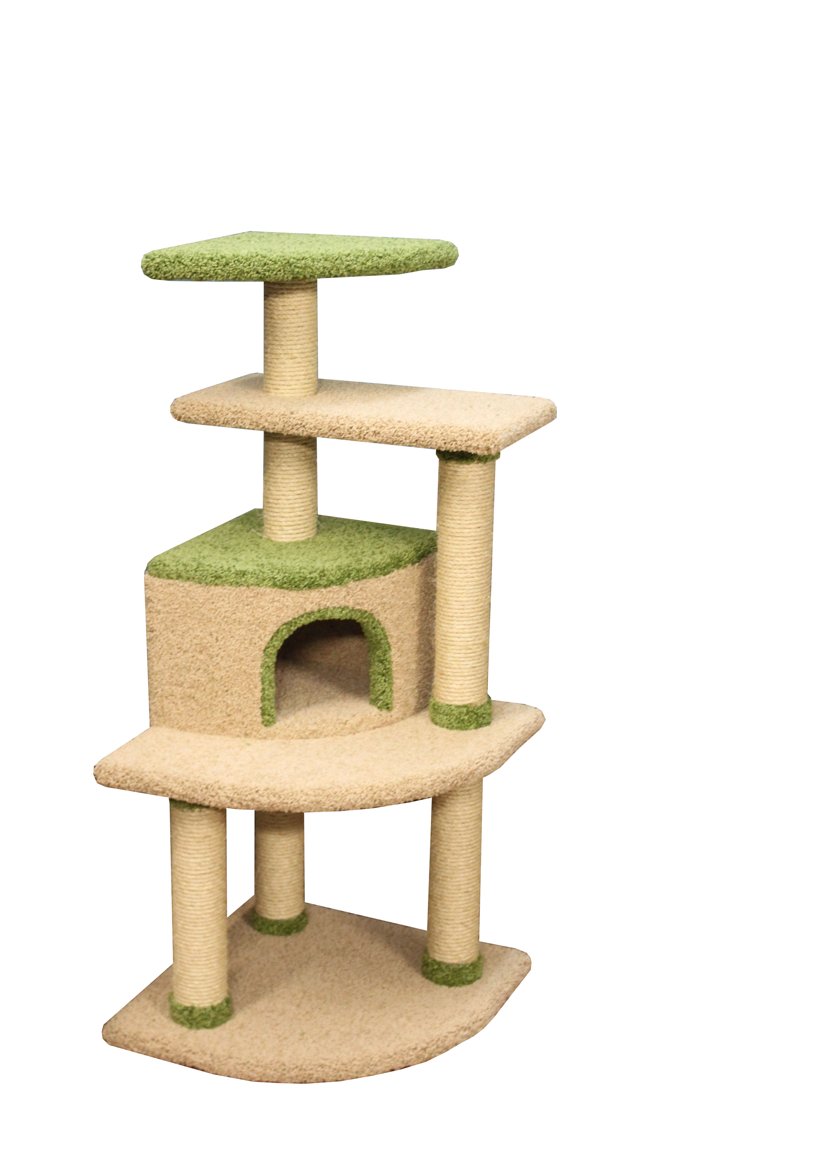 Когтеточка-домик картонная для кошек Infinity XL new
