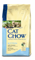 Сухой корм для котят Purina Cat Chow Kitten с курицей