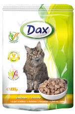 Консервированный корм для взрослых кошек Dax с курицей 100 г