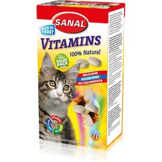 Витамины для кошек Sanal Витамин с В1, В2, В6, В12, 400 г