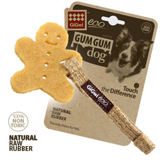 Игрушка для собак GIGwi пряник, натуральная резина