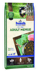 Сухой корм для взрослых собак Bosch Bio Adult с яблоками