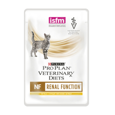 Влажный лечебный корм для кошек Purina Nestle Vet Diet NF, при патологии почек,   пауч с курицей 85 гр.