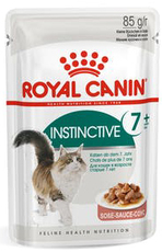Консервированный корм для пожилых кошек старше 7 лет Royal Canin Instinctive +7 кусочки в соусе