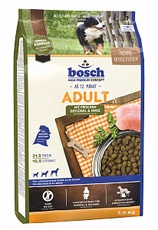 Сухой корм для всех собак Bosch Adult с птицей и просом