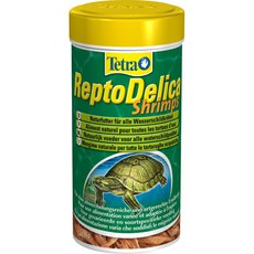 Корм - лакомство для водных черепах Tetra Repto Delica Shrimps натуральные креветки, 1000 мл