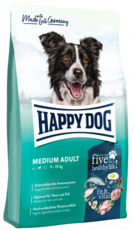 Сухой корм для взрослых собак средних пород Happy Dog Supreme Fit and Well Medium Adult 