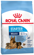 Сухой корм для щенков до 2-х месяцев, беременных и кормящих сук Royal Canin Maxi Starter Mother and Babydog, Роял Канин Макси Стартер Бэбидог