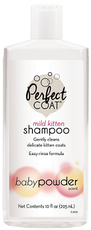 Шампунь без слез для котят 8in1 Perfect Coat Tearless Kitten Shampoo Baby Powder Scent, 295 мл