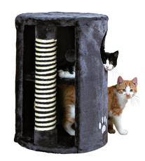 Домик-башня для кошки Dino с когтеточкой, ø 41 х 58 см 