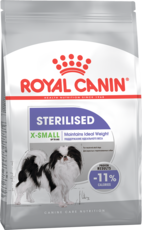 Сухой корм для кастрированных кобелей и стерилизованных сук в возрасте от 10 месяцев до 8 лет Royal Canin x-small Sterilised, Роял Канин икс-смолл стерилайзед