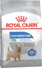 Сухой кормдля склонных к набору веса и малоактивных собак в возрасте от 10 месяцев до 8 лет Royal Canin Mini Light Weight Care, Роял Канин Мини Лайт Вейт Кэа