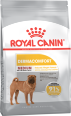 Сухой корм для собак, склонных к кожным раздражениям и зуду Royal Canin Medium Dermacomfort, Роял Канин Медиум Дермакомфорт