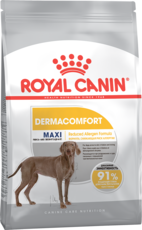 Сухой корм для взрослых собак крупных пород с чувствительной кожей Royal Canin Maxi Dermacomfort