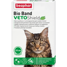 Био Ошейник для кошек и котят Beaphar VETO Shield Bio Band 35 см