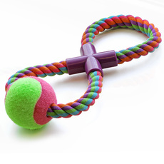 Игрушка для собак  Веревка-восьмёрка, мяч , 295мм