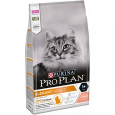 Сухой корм для взрослых кошек с проблемами кожи и шерсти Pro Plan Cat Derma Plus Hairball Control с лососем