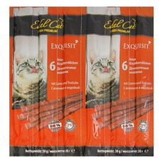 Лакомство для кошек Edel Cat Жевательные колбаски, ягненок с индейкой, 1х6 шт