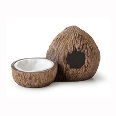 Поилка с укрытием кокос Exo Terra Coconut Hide & Water Dish 14х24х13 см. PT3159