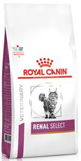 Сухой диетический для взрослых кошек Royal Canin Renal Select (Ренал селект) с пониженным аппетитом для поддержания функции почек при острой или хронической почечной недостаточности