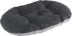 Подушка мягкая RELAX для собак и кошек, цветная коллекция Светло-серый с темно-серым