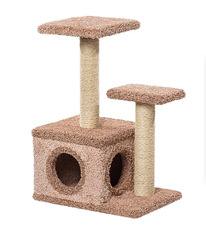 Ковролиновый домик для кошек Лежо