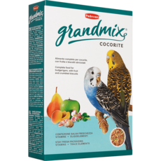 Комплексный и основной корм для волнистых попугаев Padovan Grandmix Cocorite