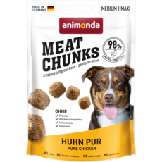Лакомства  для собак средних и крупных пород Animonda Meat Chunks - Pure Chicken из курицы 80гр
