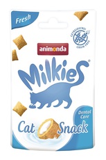 Лакомство для кошек Анимонда Милкис Фреш для очистки зубов Animonda Milkies Fresh Dental Care 30гр