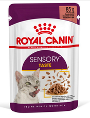 Корм консервированный для взрослых кошек Sensory Taste сенсори вкус (в соусе)