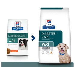 Сухой диетический сухой корм для собак при лечении сахарного диабета, запоров, колитов Hills w/d
