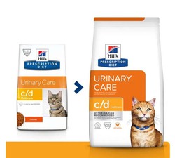 Сухой диетический корм для кошек для профилактики мочекаменной болезни Hill's Prescription Diet c/d Multicare Urinary Care c курицей