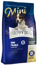  Сухой корм для собак мелких пород Happy Dog Mini France с уткой и картофелем