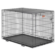 Клетка MidWest iCrate для собак 107х71х76h см, 2 двери, черная